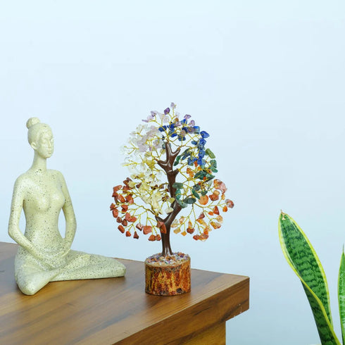 7 Chakra Crystal M Seal Tree For Good Luck